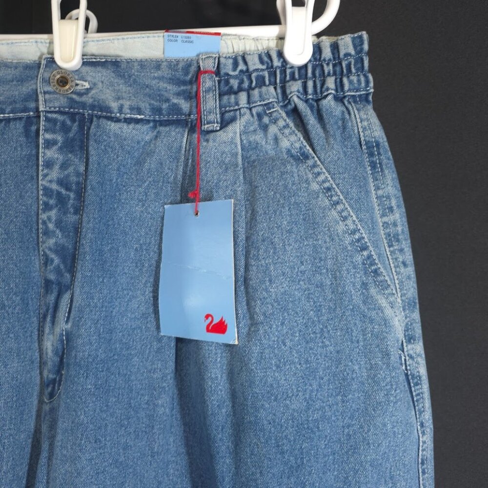 NWT Vintage Gloria Vanderbilt Jeans Womens Plus 18W 90s Mom High Waisted Tapered - Picture 3 of 8